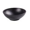Yanco China NB-806 Noble Black Porcelain 14oz 6.1in dia. Nappie Bowl - 3dz 