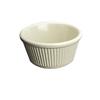 Yanco China NC-532B Nu-Classic Ivory Melamine 5oz Fluted Ramekin - 6dz 