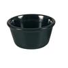 Yanco China Nu-Classic Black Melamine 1.5oz Smooth Ramekin - 6dz - NC-535BK 