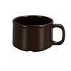 Yanco China NC-9014C Nu-Classic Chocolate Melamine 12oz Soup Mug with Handle 