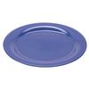 GET Diamond Peacock Blue Melamine 10.5in dia. Mardi Gras Plate - NP-10-PB 