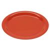 GET NP-6-RO Diamond Rio Orange Melamine 6.5in dia. Narrow Rim Plate-4dz 