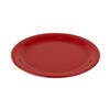 GET NP-7-RSP Red Sensation Melamine 7.25in dia. Narrow Rim Plate - 4dz 