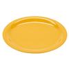 GET NP-7-TY Diamond Tropical Yellow Melamine 7.25in dia. Narrow Rim Plate 