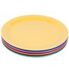GET NP-9-MIX Diamond Color Mix Melamine 9in dia. Narrow Rim Plate - 2dz 