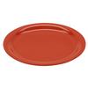 GET Diamond Rio Orange Melamine 9in dia. Narrow Rim Plate - 2dz - NP-9-RO 