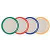 GET Diamond Color Mix Melamine 9in dia. Narrow Rim Plate - 2dz - NP-9-TTM 