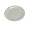Yanco China Normandy American White Ceramic 8.4in dia. Narrow Rim Plate - NR-22 