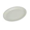 Yanco China NR-41 Normandy American White Ceramic 8.5in x 6.25in Oval Platter 