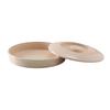 Yanco China NS-608T Nessico Tan Melamine 8.25in dia. Tortilla Server - 1dz 