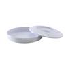 Yanco China NS-608W Nessico White Melamine 8.25in dia. Tortilla Server - 1dz 