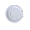 Yanco China NS-9012W Nessico White Melamine 5.5in dia. Heavy Weight Saucer - 4dz 