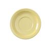 Yanco China NS-9012Y Nessico Yellow Melamine 5.5in dia. Heavy Weight Saucer- 4dz 