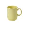 Yanco China NS-901Y Nessico Yellow Melamine 8oz 3in dia. Bulbous Mug - 4dz 