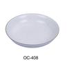 Yanco China OC-408 Ocean White/Blue Porcelain 14oz 8in dia. Deep Soup Plate 