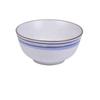 Yanco China OC-5014 Ocean White/Blue Porcelain 8oz Miso Soup Bowl - 3dz 
