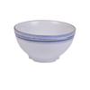 Yanco China OC-607 Ocean White/Blue Porcelain 32oz 7.25in dia. Ramen Bowl 