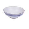 Yanco China OC-608 Ocean White/Blue Porcelain 28oz 8in dia. Noodle Bowl- 1dz 
