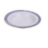 Yanco China OC-711 Ocean White/Blue Porcelain 16oz 11in dia. Pasta Bowl- 1dz 