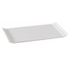 Yanco China OK-1313 Osaka White Melamine 13in x 6.75in Display Plate - 1dz 