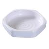 Yanco China OK-3001 Osaka White Melamine 2oz Hexagon Sauce Dish - 4dz 