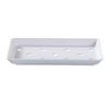 Yanco China OK-609 Osaka White Melamine 8.75in x 5in Rectangular Platter - 4dz 