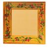 Yanco China OL-106 Olive Melamine 6in x 6in Square Plate - 4dz 