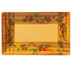 Yanco China OL-218 Olive Melamine 18in x 10.5in Rectangular Plate - 1dz 