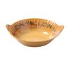 Yanco China OL-513 Olive Melamine 3qt 13.5in dia. Bowl with Handles - 6 Each 