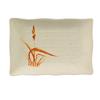 Yanco China OR-2416 Orchis Asian Pattern Melamine 16in x 10.5in Platter - 1dz 