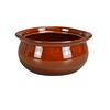 Yanco China OS-12-B Accessories Brown Porcelain 12oz Soup Crock Bowl - 2dz 