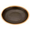 GET P-100-BR Pottery Market Brown Melamine 1qt Soup Plate - 1dz 