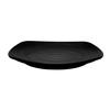 GET P-1000-BK Nara Black Melamine 9.75in Square Plate - 1dz 