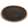 GET P-101-BR Pottery Market Brown Melamine 10.5in dia. Plate - 1dz 