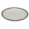 GET P-83-CRM Pottery Market Cream Melamine 8.3in dia. Coupe Plate - 2dz 