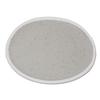 GET P-90-DVG Pottery Market Dove Gray Melamine 9in dia. Dinner Plate-1dz 