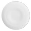 GET PA1101711724 Corona Actualite Bright White Porcelain 7in dia. Plate- 2dz 