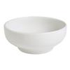 GET PA1101715124 Corona Actualite Bright White Porcelain 12.5oz Rice Bowl 