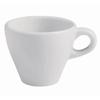 GET PA1101804324 Corona Actualite Bright White Porcelain 5.5oz.Cappuccino Cup 
