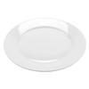 GET PA1101902524 Corona Actualite Bright White Porcelain 10in dia. Plate-2dz 