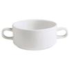 GET PA1101905224 Corona Actualite Bright White Porcelain 11oz Soup Cup 