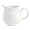 GET PA1101908412 Corona Actualite Bright White Porcelain 15.9oz Jug - 1dz 