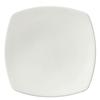 GET PA1101911524 Corona Asia Bright White Porcelain 6.75in Square Bread Plate 