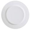 GET PA1101922324 Corona Elegance Bright White Porcelain 9.25in dia. Plate 