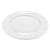 GET PA1101922724 Corona Elegance Bright White Porcelain 11in dia. Plate- 2dz 