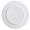 GET PA1101922912 Corona Elegance Bright White Porcelain 12.6in dia. Plate 