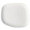 GET PA1101929424 Corona Elegance Bright White Porcelain 8in x 7in Plate - 2dz 