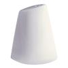 GET PA1101929912 Corona Elegance Bright White Porcelain 2.5oz Pepper Shaker 