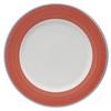 GET PA1602902912 Corona Calypso Coral Porcelain 12.25in dia. Rolled Edge Plate 