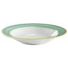 GET PA1603703624 Corona Calypso Green Porcelain 9.7oz Soup Bowl - 2dz 